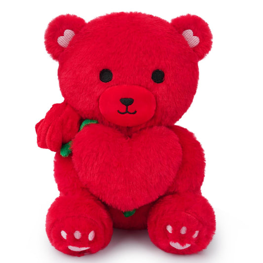 Red Plush Stuffed Teddy Bear